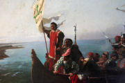 Lo sbarco di Cristoforo Colombo in America