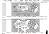 Massimiliano Fuksas, Piante livello 1 e 	livello 2 in scala 1:200