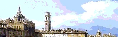 veduta di Torino ispirata al Bellotto