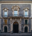 Facciata esterna di Palazzo Valle