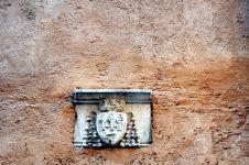 Roma, Palazzo Capranica, Stemma cardinalizio dei Capranica