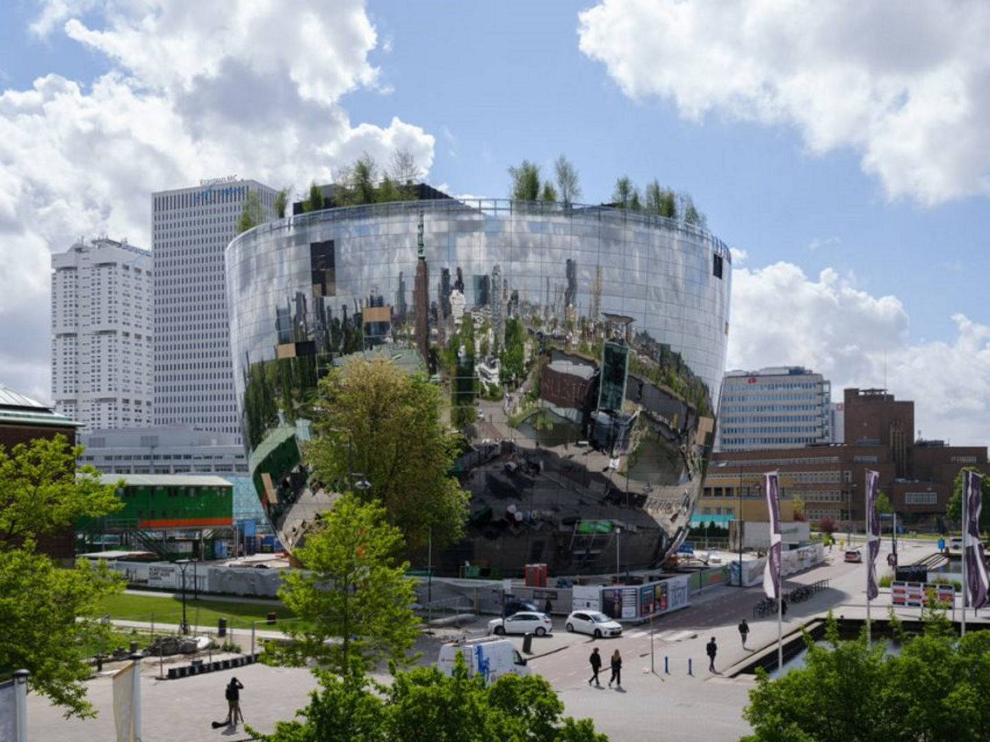 Fig. 22 - Museumpark, Rotterdam, Paesi Bassi (candidato per BREEAM Eccellente, 2021)