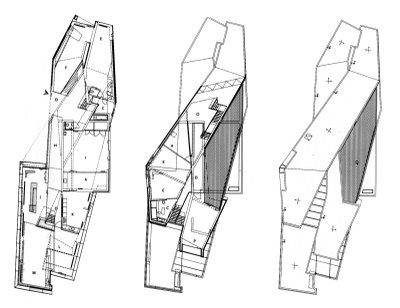 Fig. 11 - Ben Van Berkel, Casa Moebius (progetto), 1993