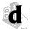 Letter D